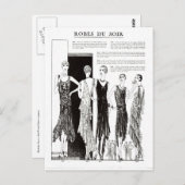 Japonnen van 1920, Franse illustratie Briefkaart (Voorkant / Achterkant)