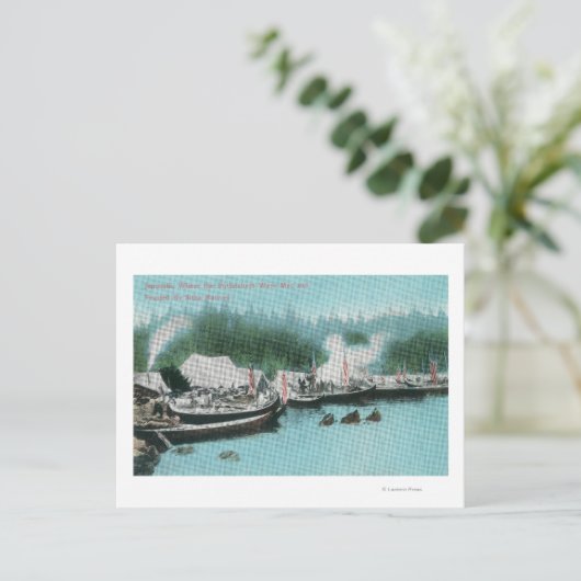 Japonski Island - Potlatchers & Sitka Natives Briefkaart (Staand voorkant)