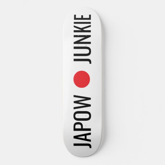 Japow Junkie Persoonlijk Skateboard (Voorkant)