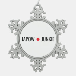 JAPOW / Snow Culture Keychain Tin Sneeuwvlok Ornament