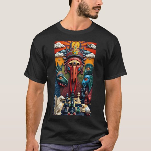 jaque mate t-shirt (Voorkant)
