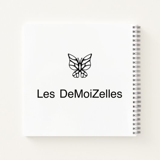 Jaqueline est de sortie mode Notitieboek (Achterkant)