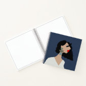 Jaqueline est de sortie mode Notitieboek (Binnen)