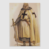 Jaques de Molay Magnetische Kaart (Voorkant)