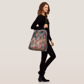 Jaquesbloom Victoriaans Floral  Pattern Crossbody Tas (Op model)