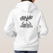 Jaqueta Sakura Aikido Hoodie (Achterkant)