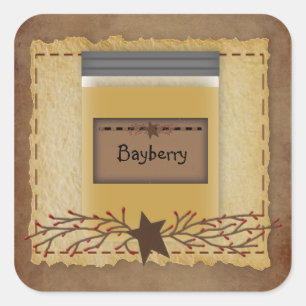 Jar Candle Custom Geur Sticker