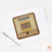 Jar Candle Custom Geur Sticker (Envelop)