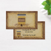 Jar Candle Hang Label Visitekaartjes (Bureau)