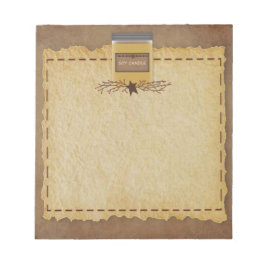 Jar Candle Notitieblok