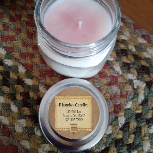 Jar Candle Sticker deksel