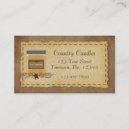 Jar Candle Visitekaartje