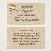 Jar Cookie Mix Hang Label Visitekaartje (Voorkant /achterkant)