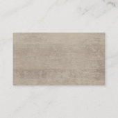 Jar en Lichten Visitekaartje (Achterkant)