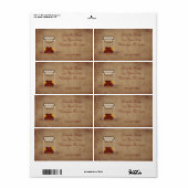 Jar Fixins - Productlabel Etiket (Full Sheet)