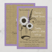 Jar Floral en Polka Dots Vrijgezellenfeest Kaart (Voorkant / Achterkant)