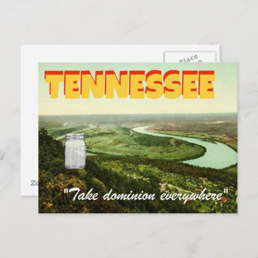 "Jar in Tennessee" Stevens-Briefkaart Briefkaart (Voorkant / Achterkant)