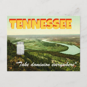 "Jar in Tennessee" Stevens-Briefkaart Briefkaart