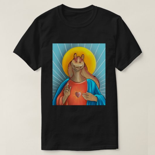 Jar Jar Binks 2.0 Klassiek T-shirt (Design voorkant)