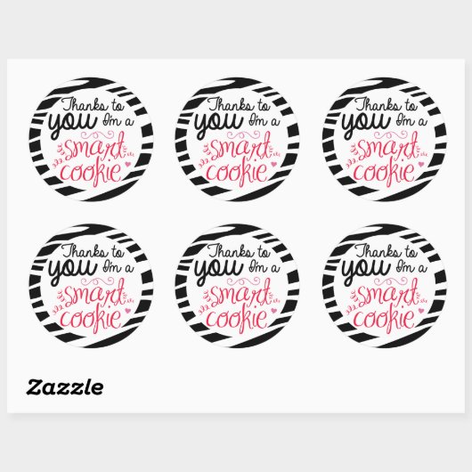 Jar Labels van zebra ABC (Vel)