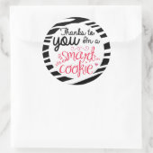 Jar Labels van zebra ABC (Tas)