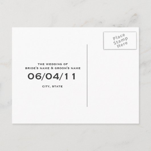 Jar of Daisies op een Bale of Hay Save The Date Aankondigingskaart (Achterkant)