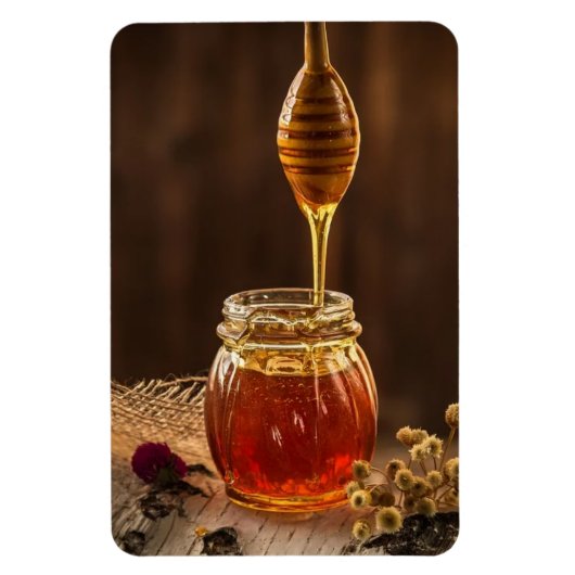 Jar of Honey Flexible Photo Magnet Magneet (Verticaal)