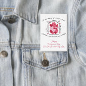 Jar Of Love Valentines Day Badge Button (Insitu)
