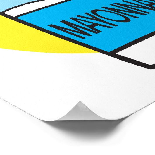 jar of mayonnaise poster (Hoek)