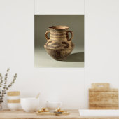 Jar, uit de provincie Gansu, c.1300-700 BC Poster (Keuken)