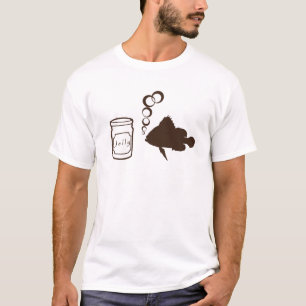 jar van gelei en vissen maakt kwal t-shirt