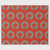 Jar Wrapping Paper 2021 kerstabel Cadeaupapier (Vlak)