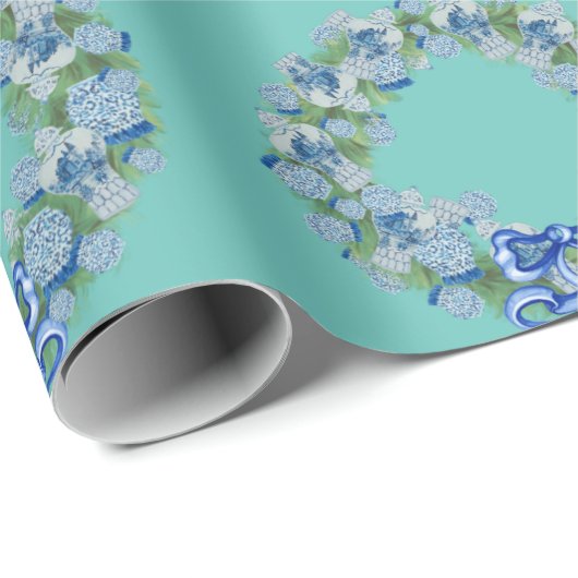 Jar Wrapping Paper 2021 kerstabel Cadeaupapier (Rol Hoek)