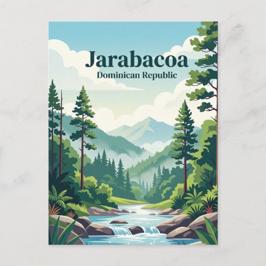 Jarabacoa Dominicaanse Republiek Briefkaart (Voorkant)