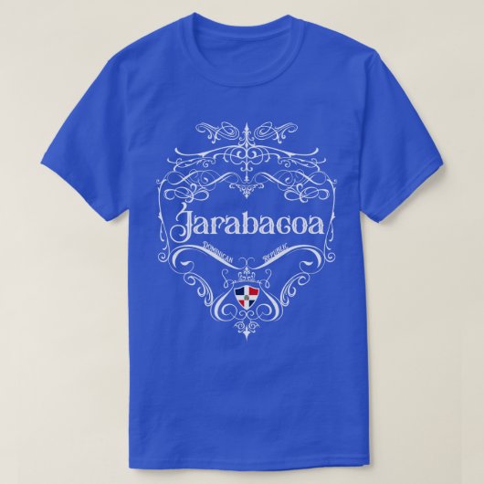 Jarabacoa ontwerp 1 t-shirt (Design voorkant)