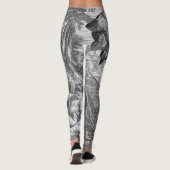 Jarangels cherubs sketch leggings (Achterkant)