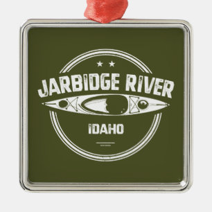 Jarbidge River Idaho Kayaking Metalen Ornament