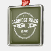 Jarbidge River Idaho Kayaking Metalen Ornament (Links)