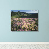 Jarbridge Wilderness en bergen, Nevada, uitloper Canvas Afdruk (Insitu (Houten vloer))