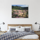 Jarbridge Wilderness en bergen, Nevada, uitloper Canvas Afdruk (Insitu (Slaapkamer))