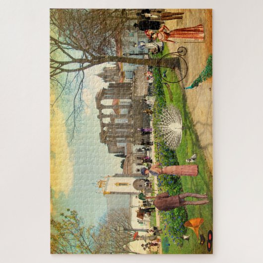 Jardim Diana (Evora - Portugal) Legpuzzel (Verticaal)