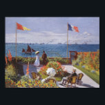 Jardin a Sainte-Adresse door Claude Monet Poster<br><div class="desc">Jardin a Sainte-Adresse door Claude Monet</div>