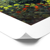 Jardin à Sainte-Adresse door Claude Monet Poster (Hoek)