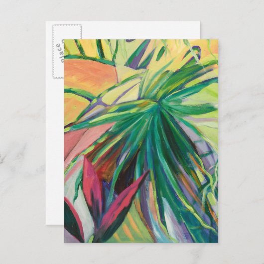 Jardin Abstracto I Briefkaart (Voorkant / Achterkant)