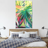 Jardin Abstracto I Canvas Afdruk (Insitu (Slaapkamer))