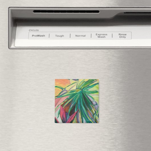 Jardin Abstracto I Magneet (Insitu (Vaatwasser))