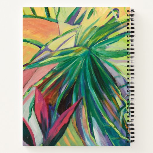 Jardin Abstracto I Notitieboek (Achterkant)