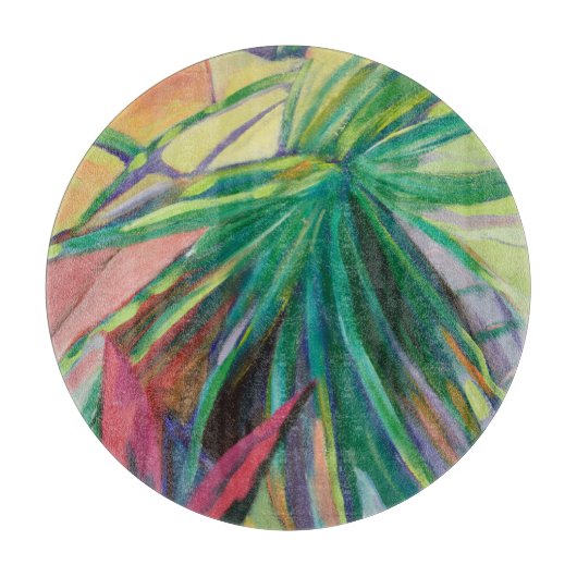 Jardin Abstracto I Snijplank (Voorkant)