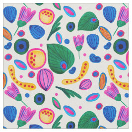 Jardín Botánico Abstracto Boho Maximalist Stof