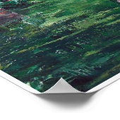 Jardin de Botanica in Rio de Janeiro Poster (Hoek)